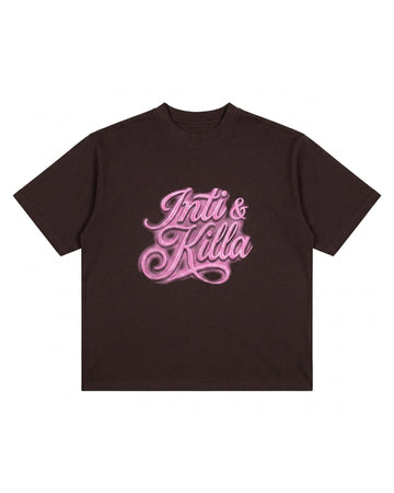 Intikilla Graffiti Brown T-Shirt