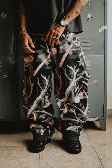 Pink Camo Carpenter Pant