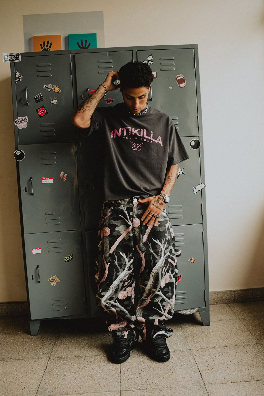 Pink Camo Carpenter Pant