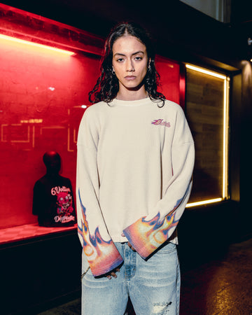Creme Waffle Longsleeve
